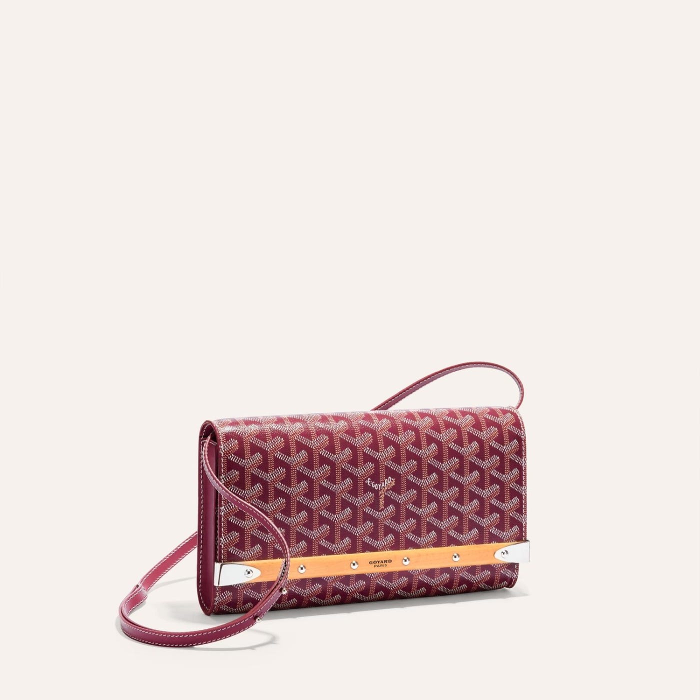 Goyard Monte-Carlo PM Clutch Burgundy - Image 1